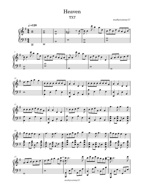 Heaven – TXT