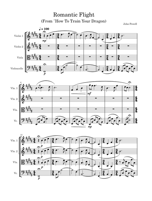 Romantic Flight – John Powell