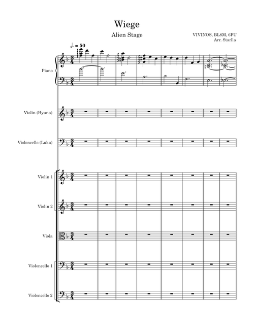 Wiege (VIVINOS - ALNST Original Soundtrack Part.9) – BL8M & 6FU