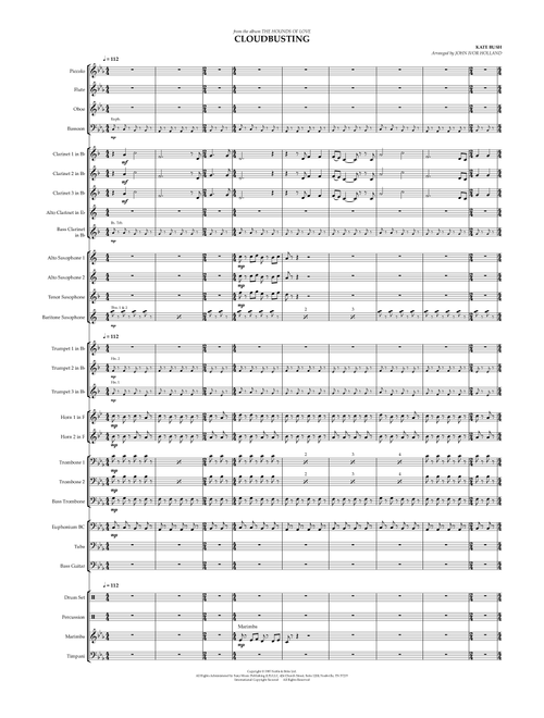 Cloudbusting (Arr. John Ivor Holland) - Kate Bush (Concert Band)