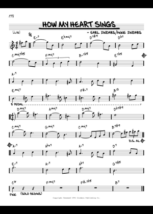Play Official version of How My Heart Sings Sheet Music by Bill