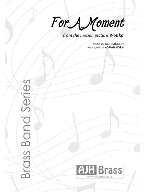 For A Moment (Arr. Adrian Horn) - Neil Hannon (Brass Band)