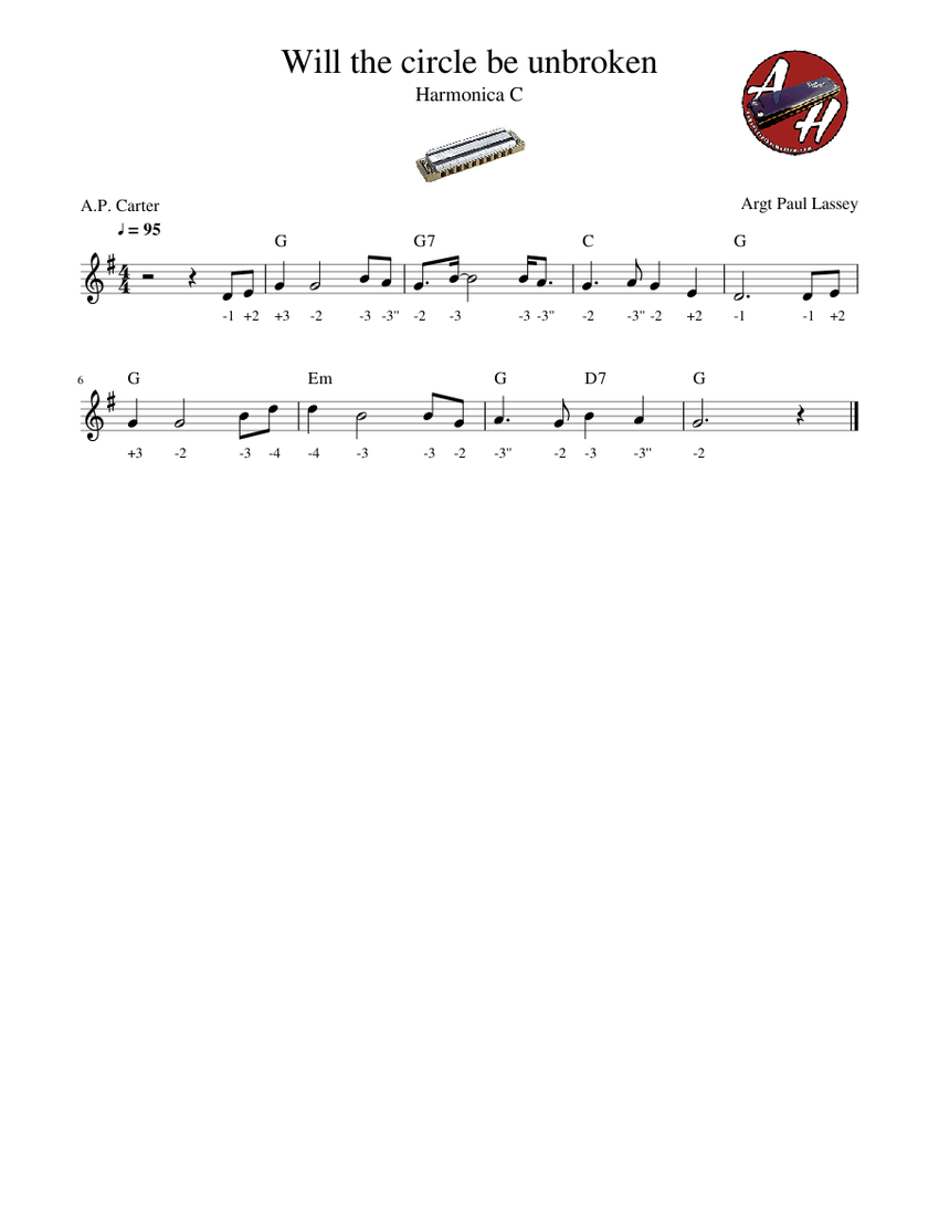 Circle harmonica on sale