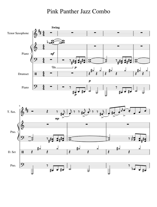 Pink Panther Jazz Combo