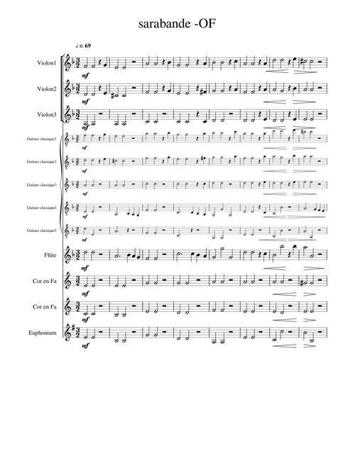 Sarabande Haendel