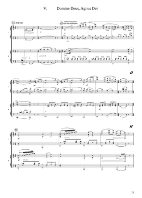 Free Gloria by Francis Poulenc sheet music | Download PDF or print