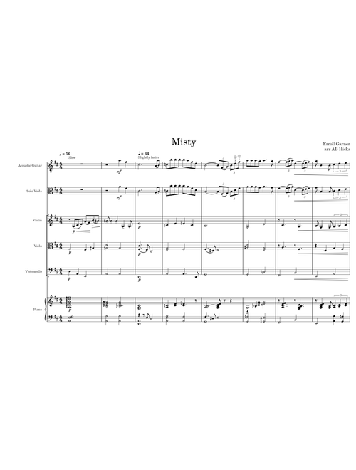 Misty- Erroll Garner
