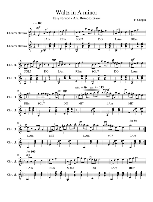 Waltz in A minor
