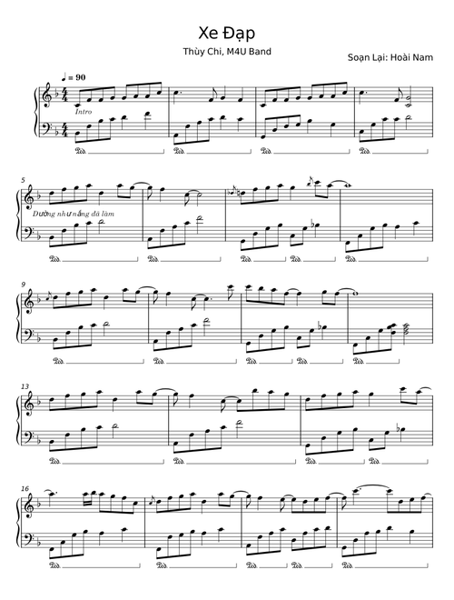 Xe Đạp - Thùy Chi;M4U