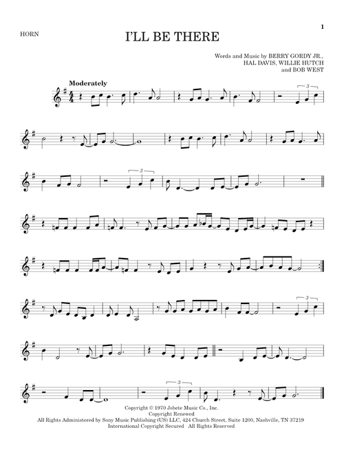I'll Be There - The Jackson 5 (French Horn Solo)