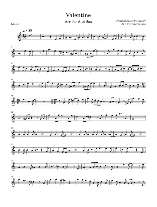 alyssagp181 | Free sheet music | Download PDF or print on