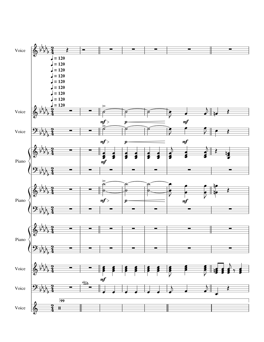 Pvg Score 1bb037eaf95429fa63896c3b2436eebaa59f4407 Sheet Music for Piano, Vocals ...