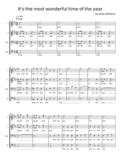 It's the Most Wonderful Time of the Year - Andy Williams