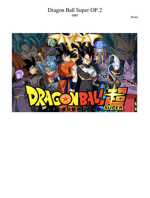 Dragon Ball Super OP 2
