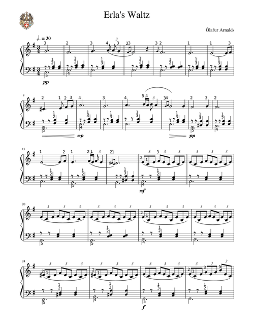 Erla's Waltz Ólafur Arnalds