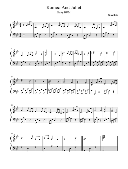 Romeo and juliet - love theme – Misc Soundtrack Romeo And Juliet