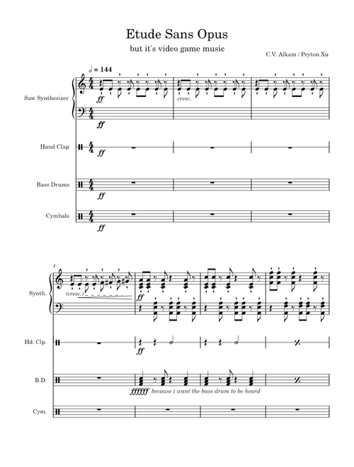 Alkan's Etude but it's Video Game Music