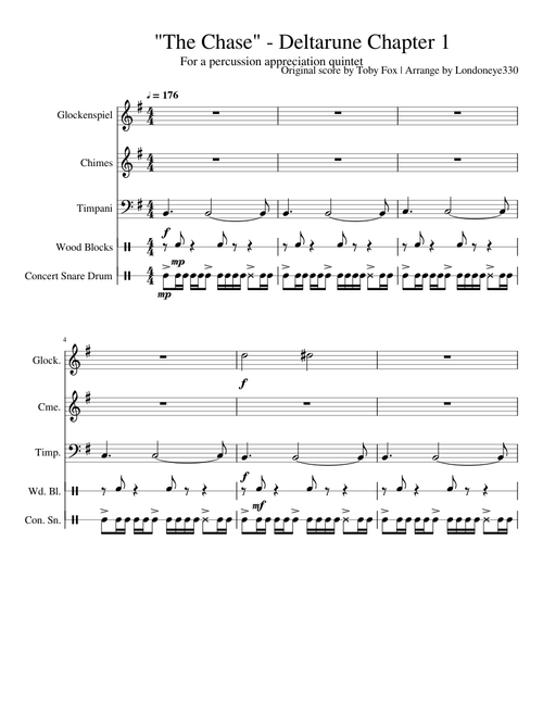 "The Chase" - Deltarune Chapter 1