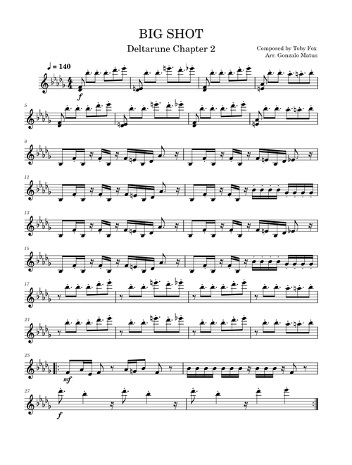 BIG SHOT - Violin Solo