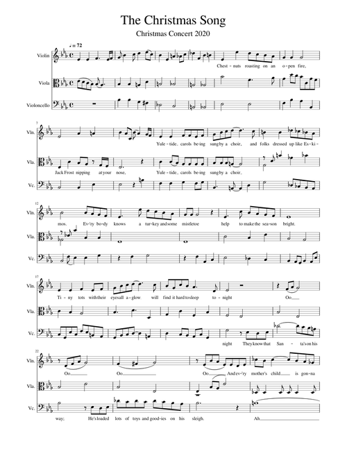 The Christmas Song (Chestnuts Roasting on an Open Fire)