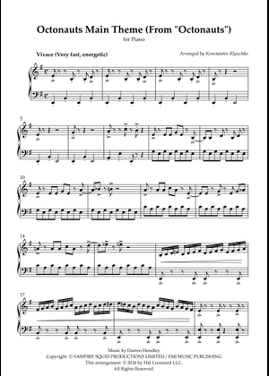 Play Official version of Octonauts Main Title Sheet Music by Darren ...