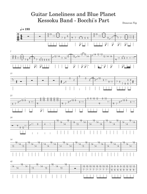 Guitar, Loneliness and Blue Planet – Kessoku Band (Bocchi)