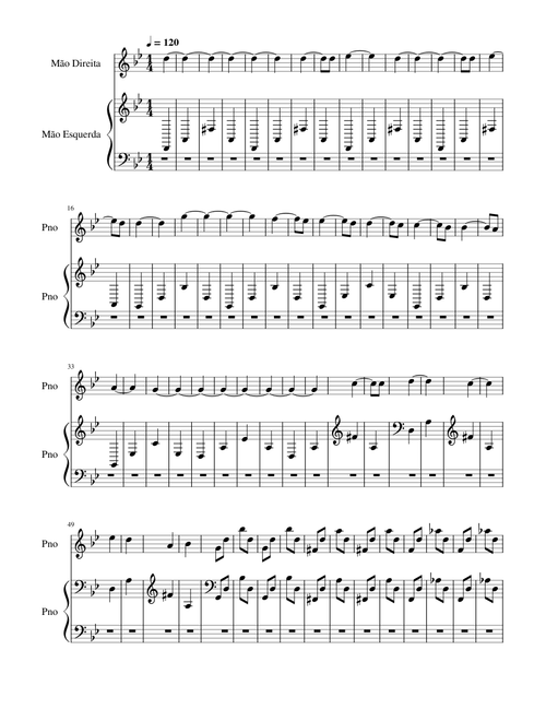 Noturno Baseado Numa Parte do Hino Nacional / Yuki Ehms