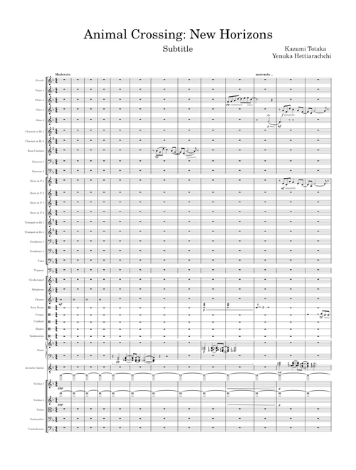 Animal Crossing New Horizons Medley
