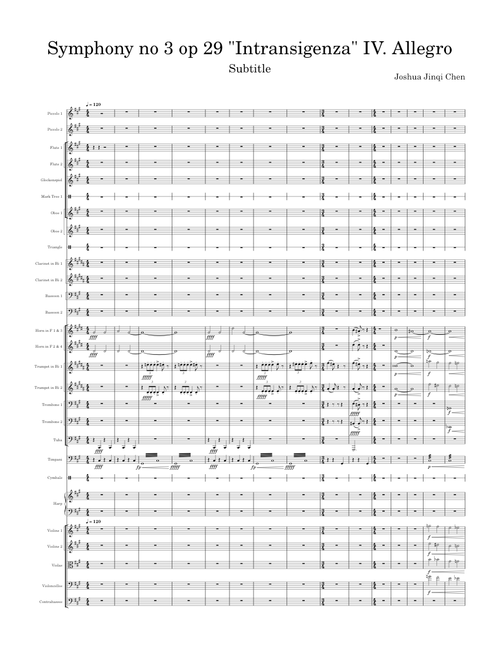 Symphony no 3 op 29 "Intransigenza" IV. Allegro – CryptStrom