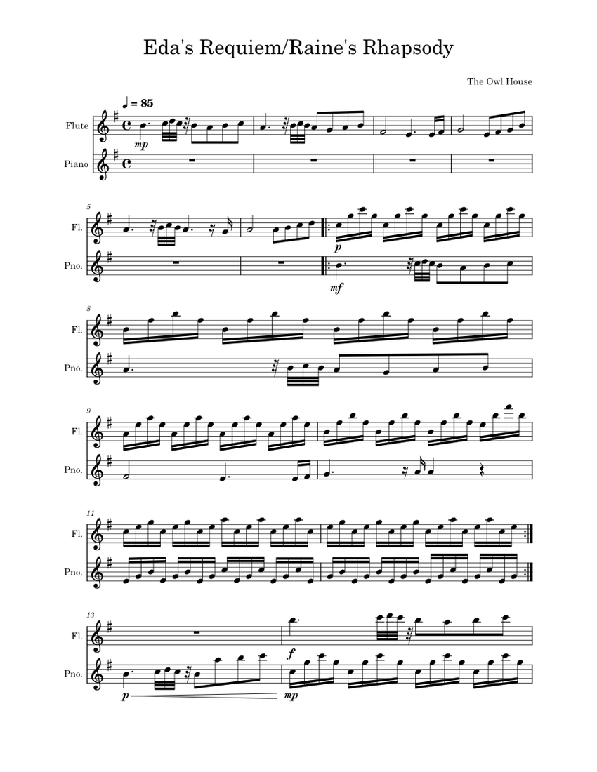Eda's Requiem Brad Breeck Eda's Requiem/Raine's RhapsodyThe Owl