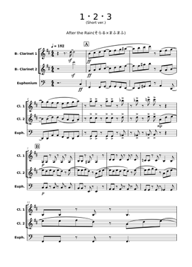 Free after the rain sheet music | Download PDF or print on