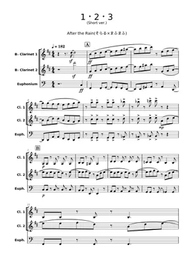 Free after the rain sheet music | Download PDF or print on Free after the rain sheet music | Download PDF or print on