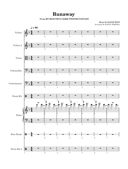 Runaway - Kanye West (Orchestral)