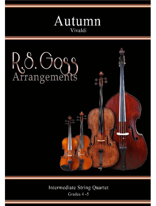 Autumn (Arr. R.S. Goss) - Vivaldi (String Quartet)