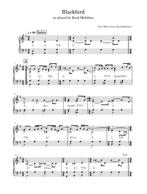 Blackbird – The Beatles