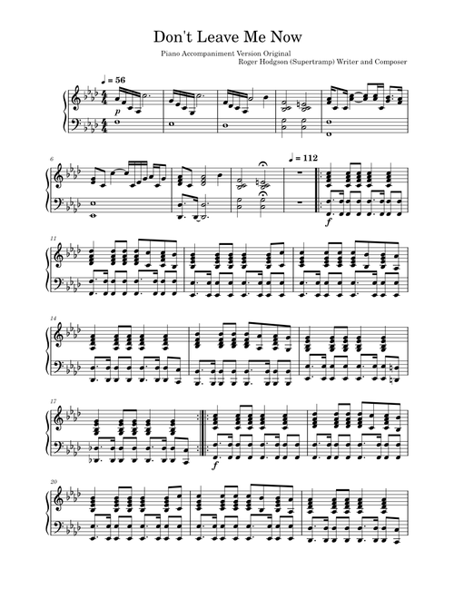 Don't Leave me Now - Pink Floyd