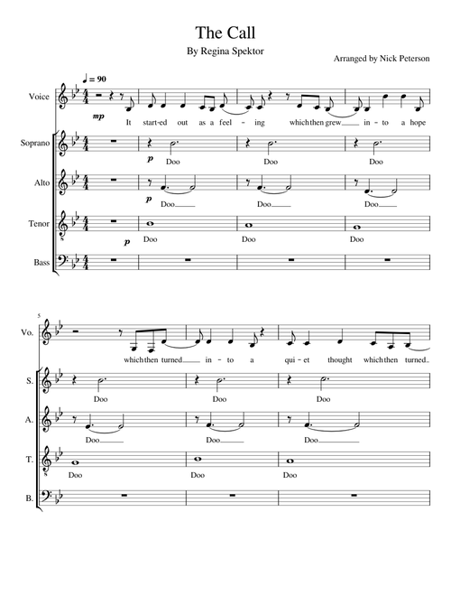 The Call – Regina Spektor