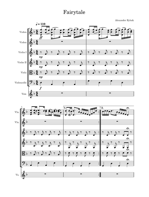 Fairytale – Alexander Rybak Fairytale