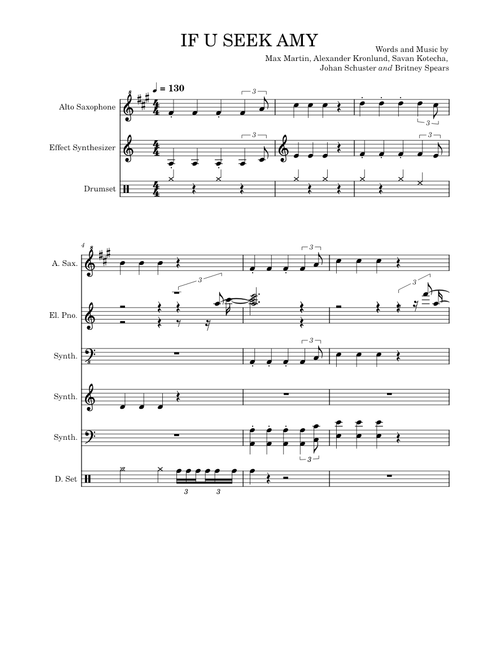 If U Seek Amy - Britney Spears