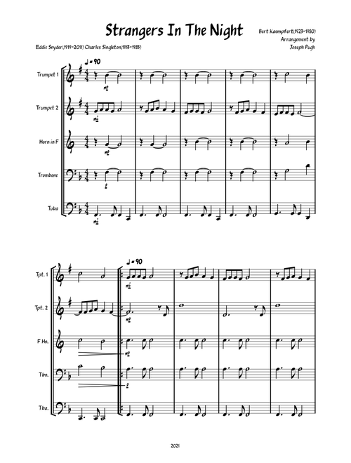 Strangers in the Night – Bert Kaempfert