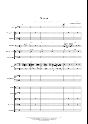 Play Official version of Firework Sheet Music by Katy Perry for Flute ...