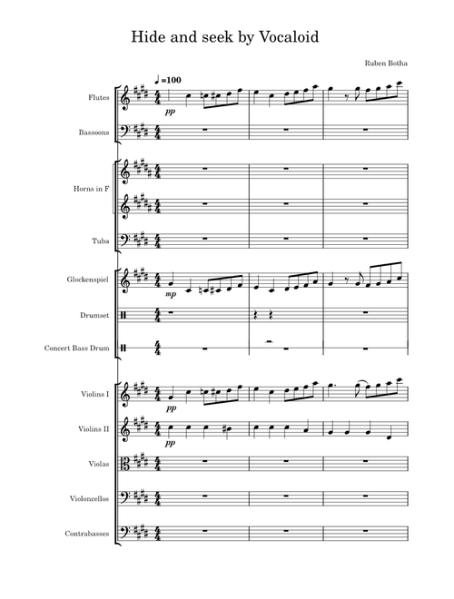 Hide and seek – Vocaloid