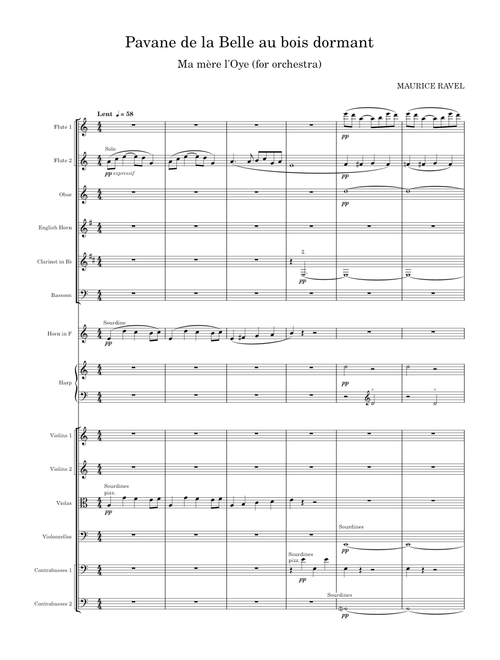 Ma mère l'Oye (I.) – Maurice Ravel