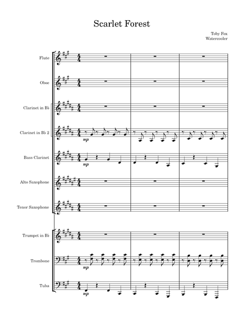 Scarlet Forest (Deltarune) – Toby Fox