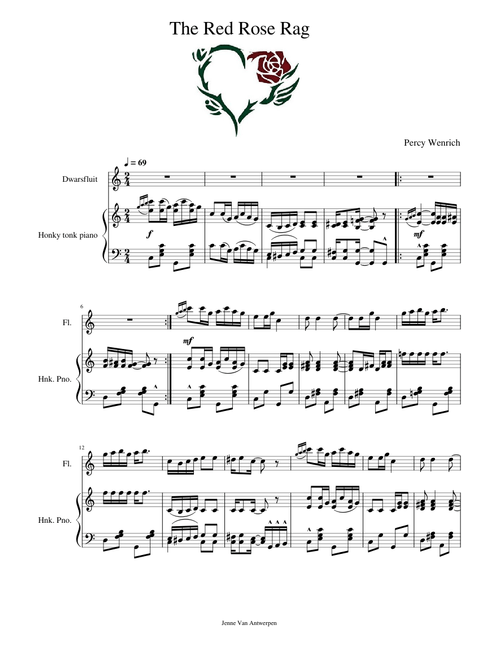 The Red Rose Rag – Percy Wenrich