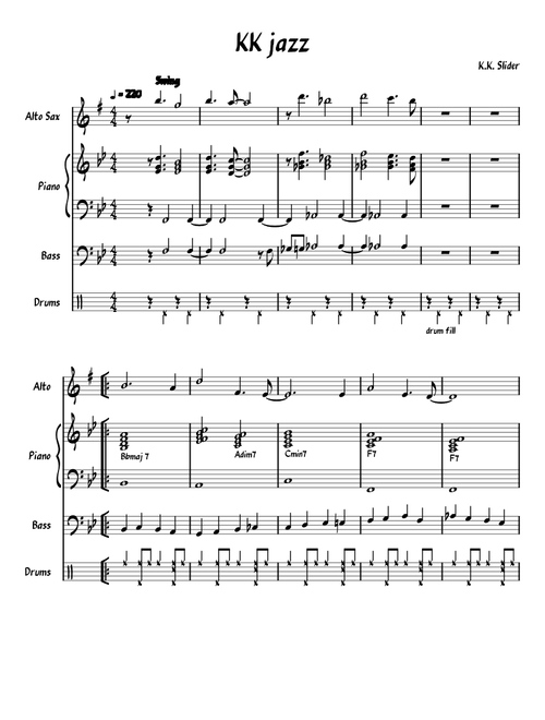 KK Jazz by K.K. Slider ~ Animal Crossing