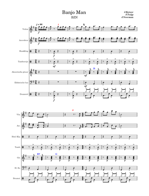 The banjo man – BZN