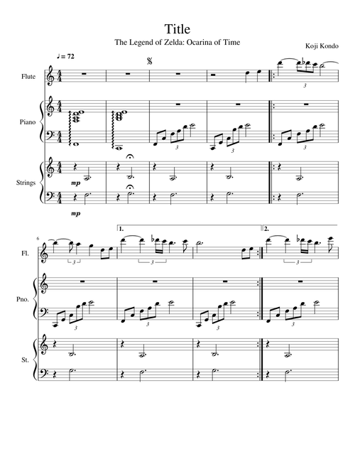 Title Theme - Ocarina of Time