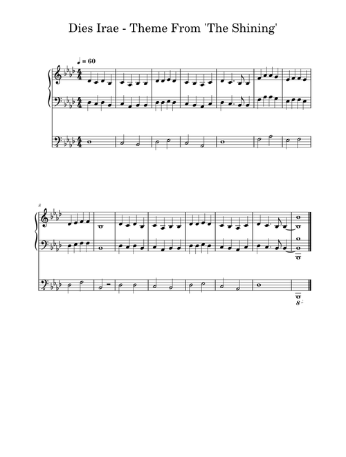 Dies Irae – unknown composer