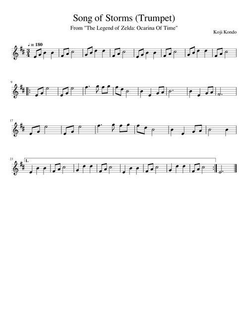 Song of Storms